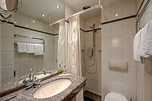 Hotel Seehof Berlin - Wohnbeispiel Einzelzimmer Standard (Zimmercodierung EG1)
