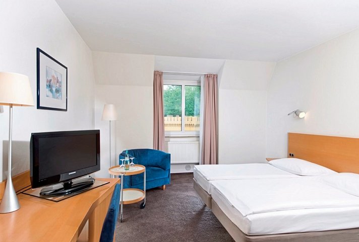 Wyndham Garden Potsdam - Wohnbeispiel Doppelzimmer (Zimmercodierungen DBC & DC1)