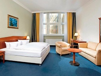 Wyndham Garden Berlin Mitte - Wohnbeispiel Doppelzimmer Standard (Zimmercodierung DB1)