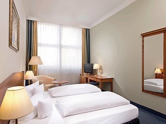 Wyndham Garden Berlin Mitte - Wohnbeispiel Doppelzimmer Standard (Zimmercodierung DB1)