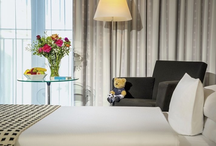 Dorint Hotel Potsdam - Wohnbeispiel Doppelzimmer Standard (Zimmercodierung DG1)