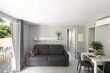 Résidence Marina d'Oru - Wohnbeispiel Appartement 2 Schlafzimmer ca. 42 qm (Zimmercodierung OB1)