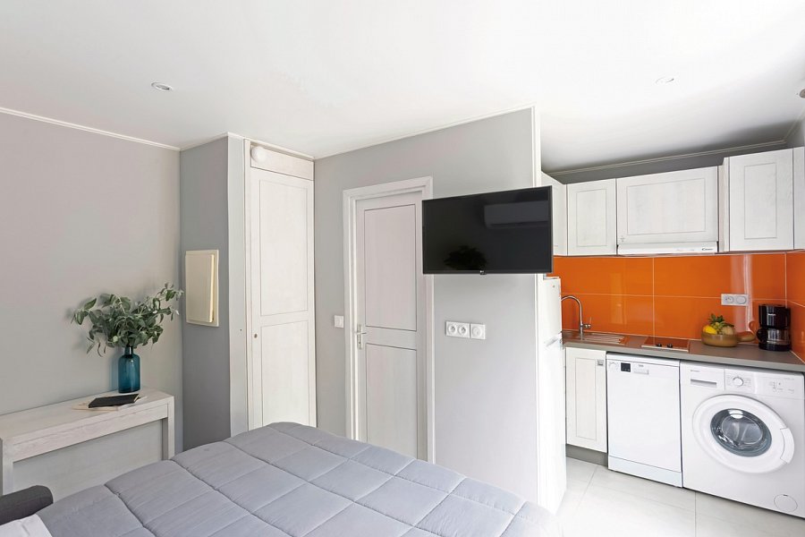 Résidence Marina d'Oru - Wohnbeispiel Studio (Zimmercodierung SB1)