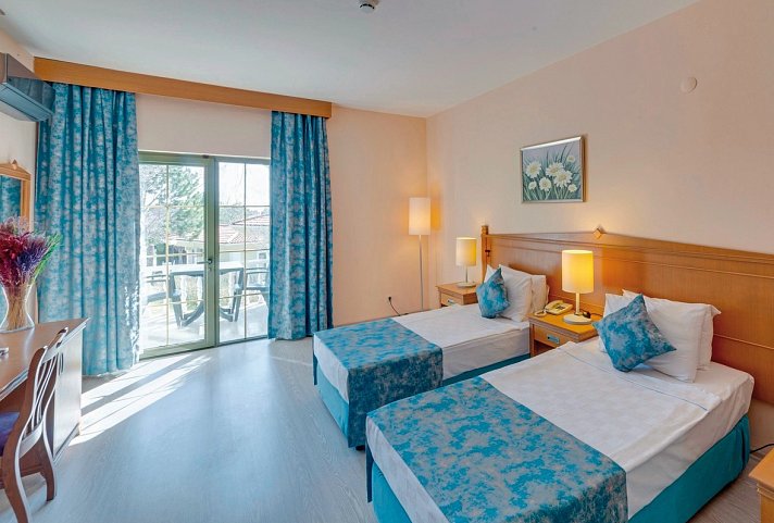 Anadolu Hotels Didim Club - Wohnbeispiel Doppelzimmer Club Standard (Zimmercodierungen DL1 & DC2)