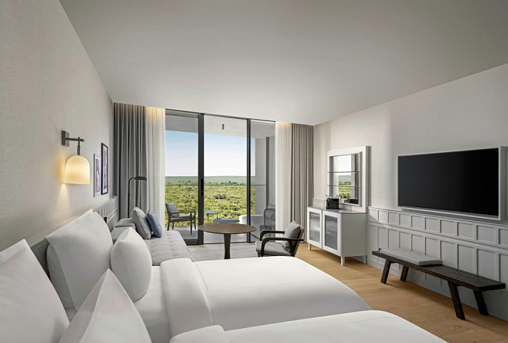 Akra Didim - Modellbild Wohnbeispiel Doppelzimmer Deluxe Gartenblick (Zimmercodierungen DDG & DCG)