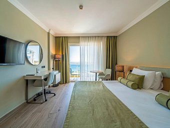 Agaya Didim Resort Hotel - Wohnbeispiel Doppelzimmer Standard Meerblick (Zimmercodierungen DGM & DCM)