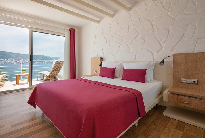 Agaya Bodrum Adult Only - Wohnbeispiel Doppelzimmer Meerblick