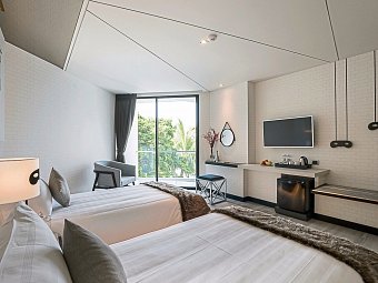Mera Mare Pattaya - Wohnbeispiel Deluxe Garden View (Zimmercodierung UDG)