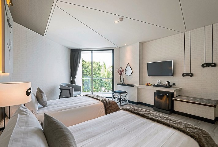 Mera Mare Pattaya - Wohnbeispiel Deluxe Garden View (Zimmercodierung UDG)