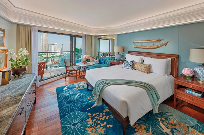 Mandarin Oriental, Bangkok - Deluxe Balcony (Zimmercodierung UD2)