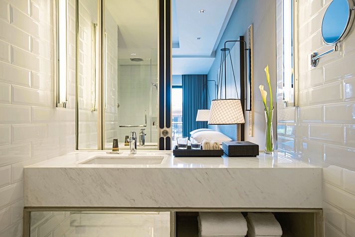 Hua Hin Marriott Resort & Spa - Badbeispiel Deluxe (Zimmercodierungen UDM, UD2 & UDQ)