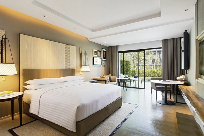Hua Hin Marriott Resort & Spa - Wohnbeispiel Deluxe Pool Access (Zimmercodierung UDQ)