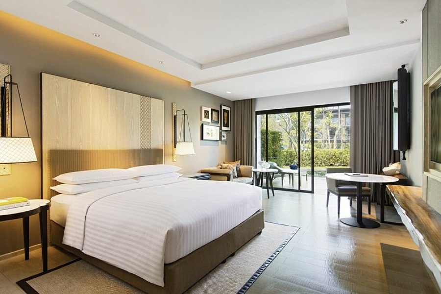 Hua Hin Marriott Resort & Spa - Wohnbeispiel Deluxe Pool Access (Zimmercodierung UDQ)