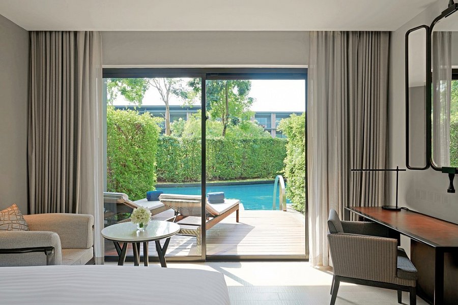 Hua Hin Marriott Resort & Spa - Wohnbeispiel Deluxe Pool Access (Zimmercodierung UDQ)