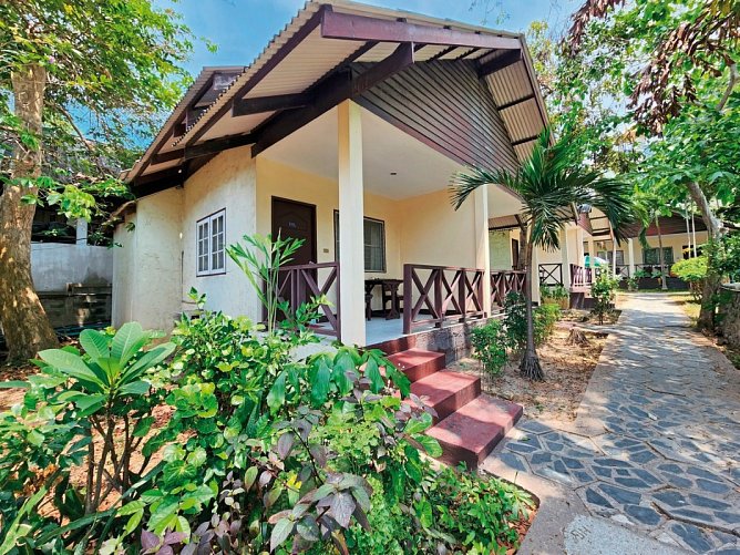 Pattaya Garden Resort - Wohnbeispiel Standard Bungalow (Zimmercodierung BG1)