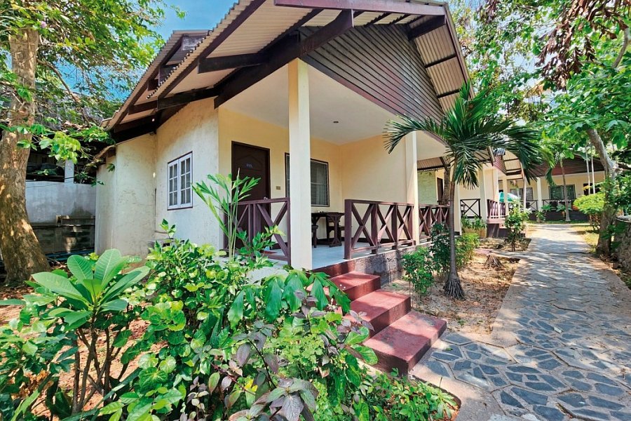Pattaya Garden Resort - Wohnbeispiel Standard Bungalow (Zimmercodierung BG1)