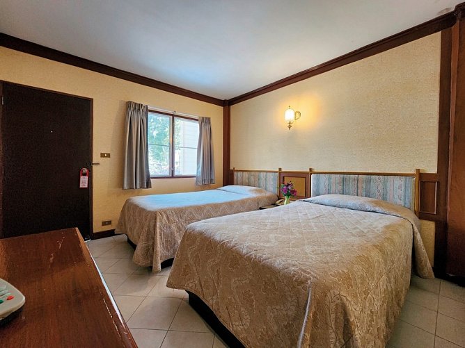 Pattaya Garden Resort - Wohnbeispiel Standard Bungalow (Zimmercodierung BG1)