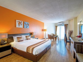 Golden Beach Cha Am Hotel - Wohnbeispiel Deluxe Sea View (Zimmercodierung UDM)