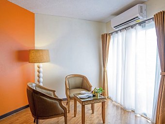 Golden Beach Cha Am Hotel - Wohnbeispiel Deluxe Sea View (Zimmercodierung UDM)