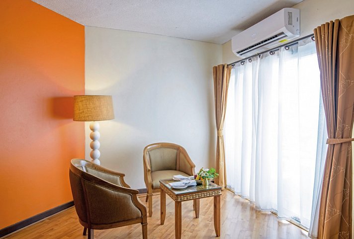 Golden Beach Cha Am Hotel - Wohnbeispiel Deluxe Sea View (Zimmercodierung UDM)