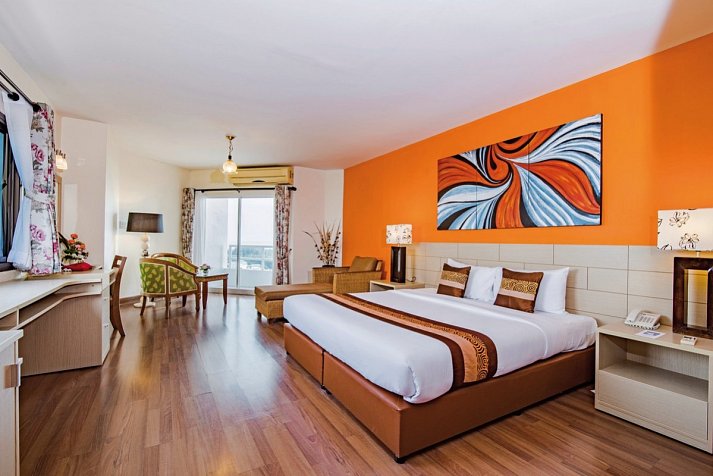 Golden Beach Cha Am Hotel - Wohnbeispiel Golden Premier Two View Suite (Zimmercodierung WB2)