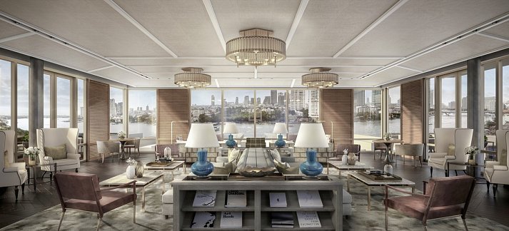Capella Bangkok - Living Room