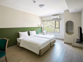 56 Surawong Hotel Bangkok - Wohnbeispiel Standard (Zimmercodierung UG1)