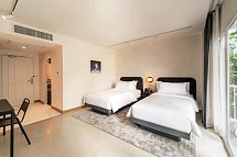 The StandardX Bangkok Phra Arthit - Wohnbeispiel Cozy/Standard (Zimmercodierungen UB1 & UG1)