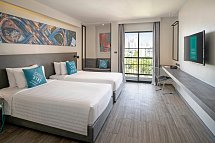 Cross Vibe Bangkok Sukhumvit - Wohnbeispiel Standard Twin (Zimmercodierung DB2)