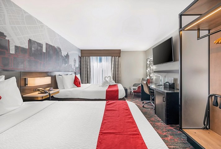 Best Western Plus Music Row - Wohnbeispiel Standard Two Queen beds (Zimmercodierung UG4)