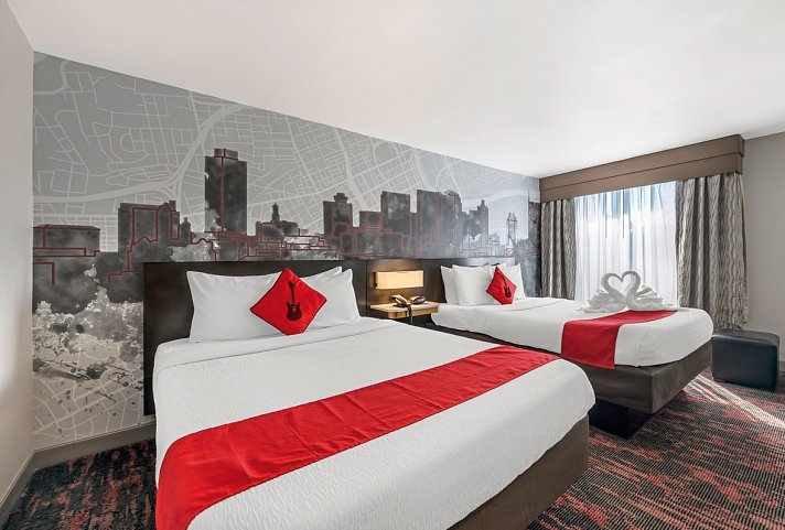 Best Western Plus Music Row - Wohnbeispiel Standard Two Queen beds (Zimmercodierung UG4)