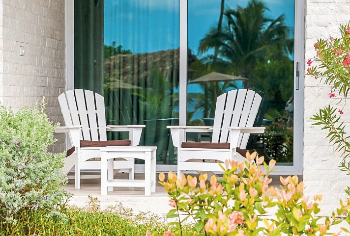 Chogogo Dive & Beach Resort Bonaire - Wohnbeispiel Studio Standard (Zimmercodierungen SBG & SBM)