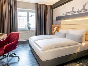 PLAZA Premium Columbus Bremen - Wohnbeispiel Doppelzimmer Standard (Zimmercodierung DG1)