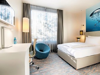 ACHAT Hotel Bremen City - Wohnbeispiel Doppelzimmer Busisness Einzelbelegung (Zimmercodierungen DB2 & DE1)