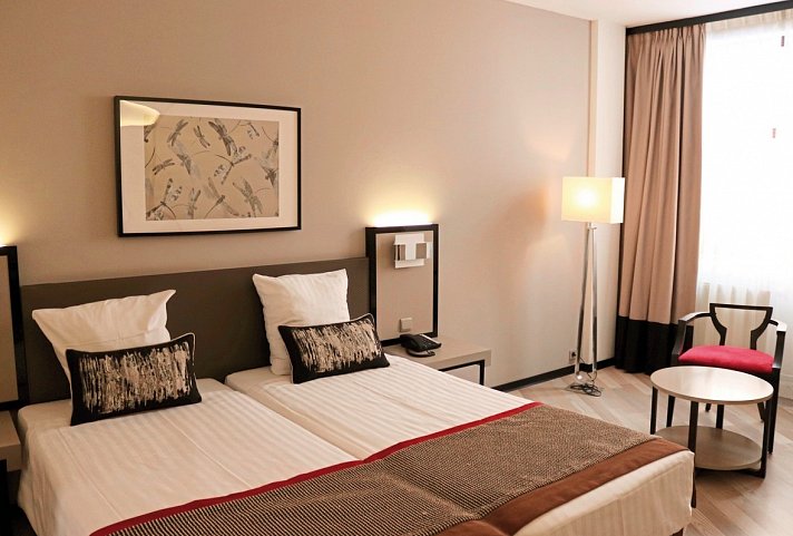 Floris Arlequin Grand Place - Wohnbeispiel Doppelzimmer Standard (Zimmercodierungen DS1 & ES1)