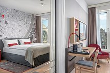 IntercityHotel Budapest - Wohnbeispiel Doppelzimmer Superior (Zimmercodierungen DS1 & DC1)