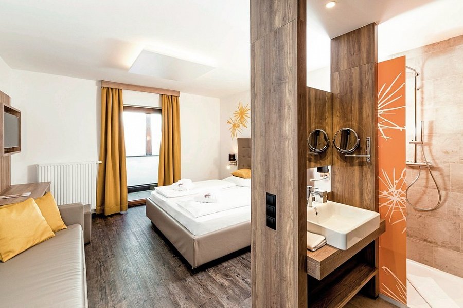 Almina Family & Spa - Wohnbeispiel Doppelzimmer Almina (Zimmercodierung DB2)