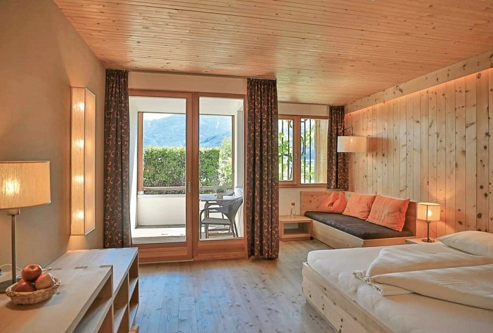 Theiner's Garten - Das Biorefugium - Wohnbeispiel Doppelzimmer Comfort Aroma (Zimmercodierung DB1)