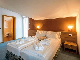 Alle Piramidi - Wohnbeispiel Doppelzimmer Standard (Zimmercodierung DG1)