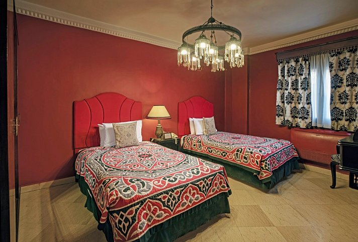 Le Riad Hotel de Charme - Wohnbeispiel Deluxe Twin Suite (Zimmercodierung WD1.DC1)