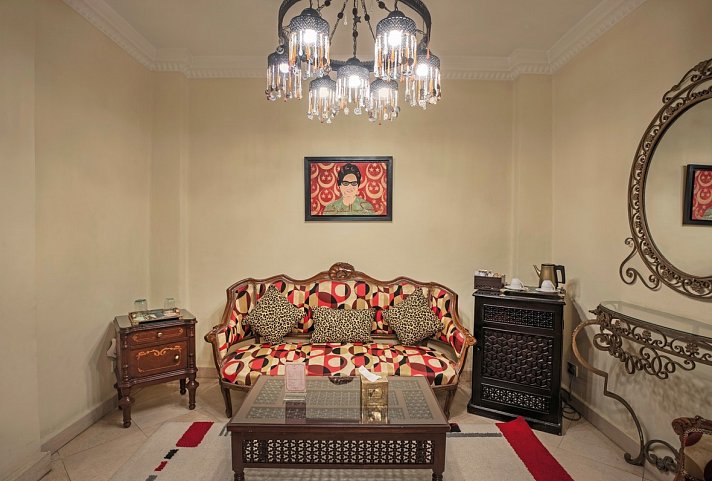 Le Riad Hotel de Charme - Wohnbeispiel Deluxe Twin Suite (Zimmercodierungen WD1 & DC1)