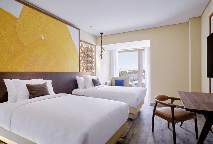 Hyatt Regency Cairo West - Wohnbeispiel Doppelzimmer Deluxe (Zimmercodierungen DBP & DCP)