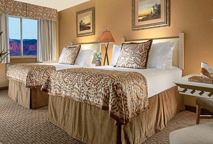 Capitol Reef Resort - Wohnbeispiel Traditional 2 Queen Beds (Zimmercodierung UG4)