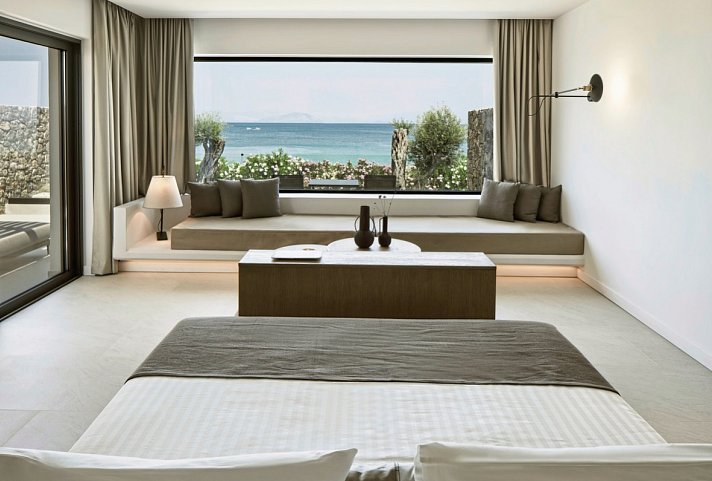 The Olivar Suites - Wohnbeispiel Suite Riviera Meerblick (Zimmercodierung W5M)