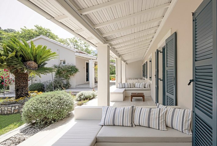 Villa Violetta - Wohnbeispiel Appartement 2 Schlafzimmer Gartenblick (Zimmercodierung OBG)