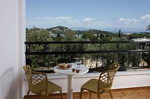Paradise Hotel Corfu - Wohnbeispiel Doppelzimmer Superior Meerblick (Zimmercodierung DSM)