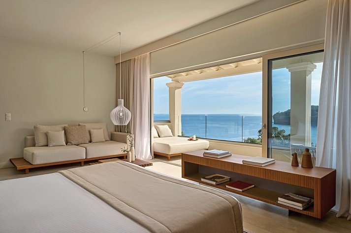 San Antonio Corfu Resort - Wohnbeispiel Suite Wow Meerblick (Zimmercodierung W9M)