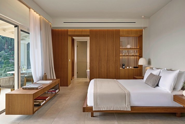 San Antonio Corfu Resort - Wohnbeispiel Suite Wow Meerblick (Zimmercodierung W9M)