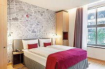 IntercityHotel Dortmund - Wohnbeispiel Doppelzimmer Business (Zimmercodierungen DB1 & DC1)