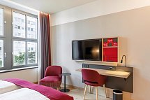 IntercityHotel Dortmund - Wohnbeispiel Doppelzimmer Business (Zimmercodierungen DB1 & DC1)